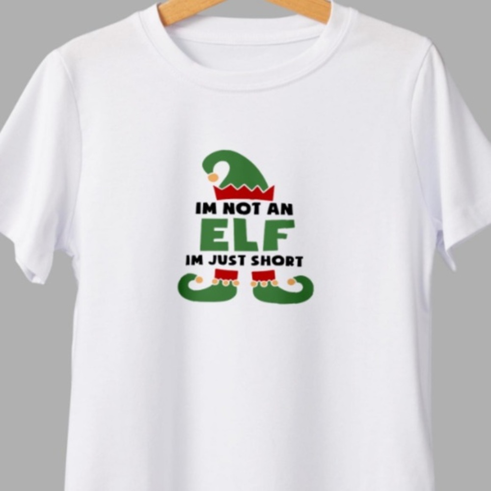 Shirt elf Christmas Graphic Tee | Holiday T-Shirt | Sizes S–3X